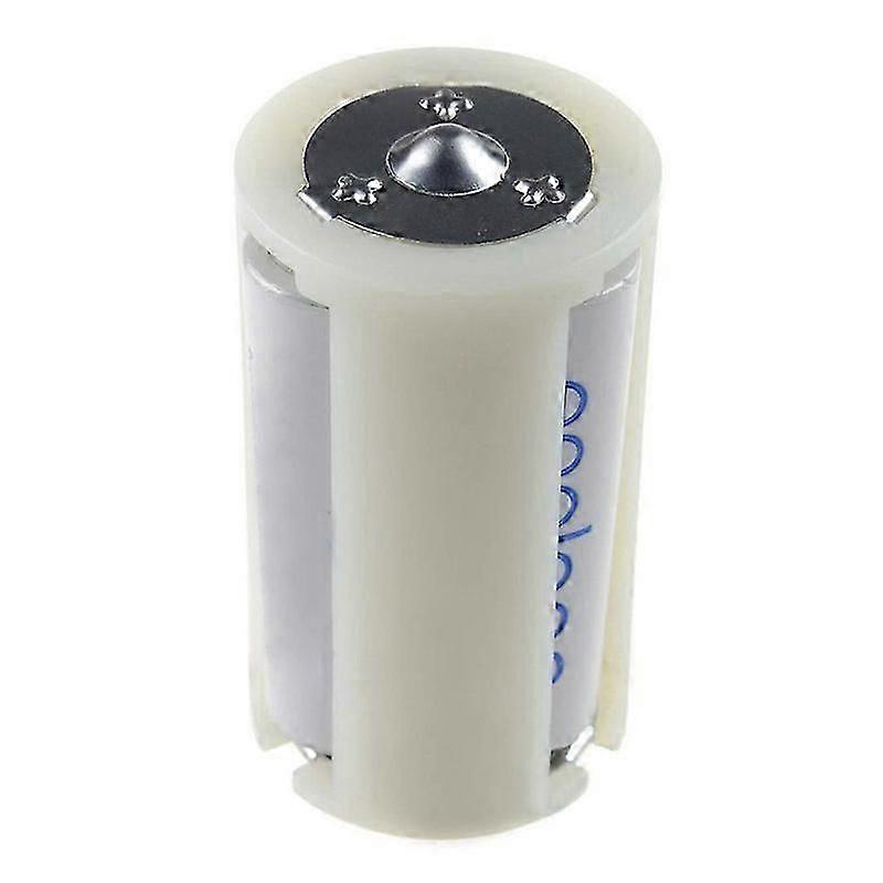 4pcs AA to D Battery Converter, Parallel Connection Adapter