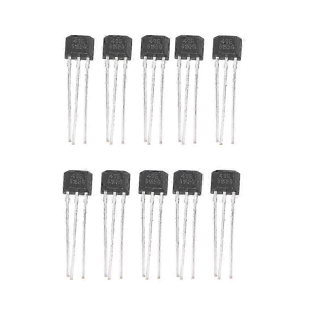 10PCS 49E Hall Element OH49E Voltage Regulator Hall Effect Sensor Linear Switch