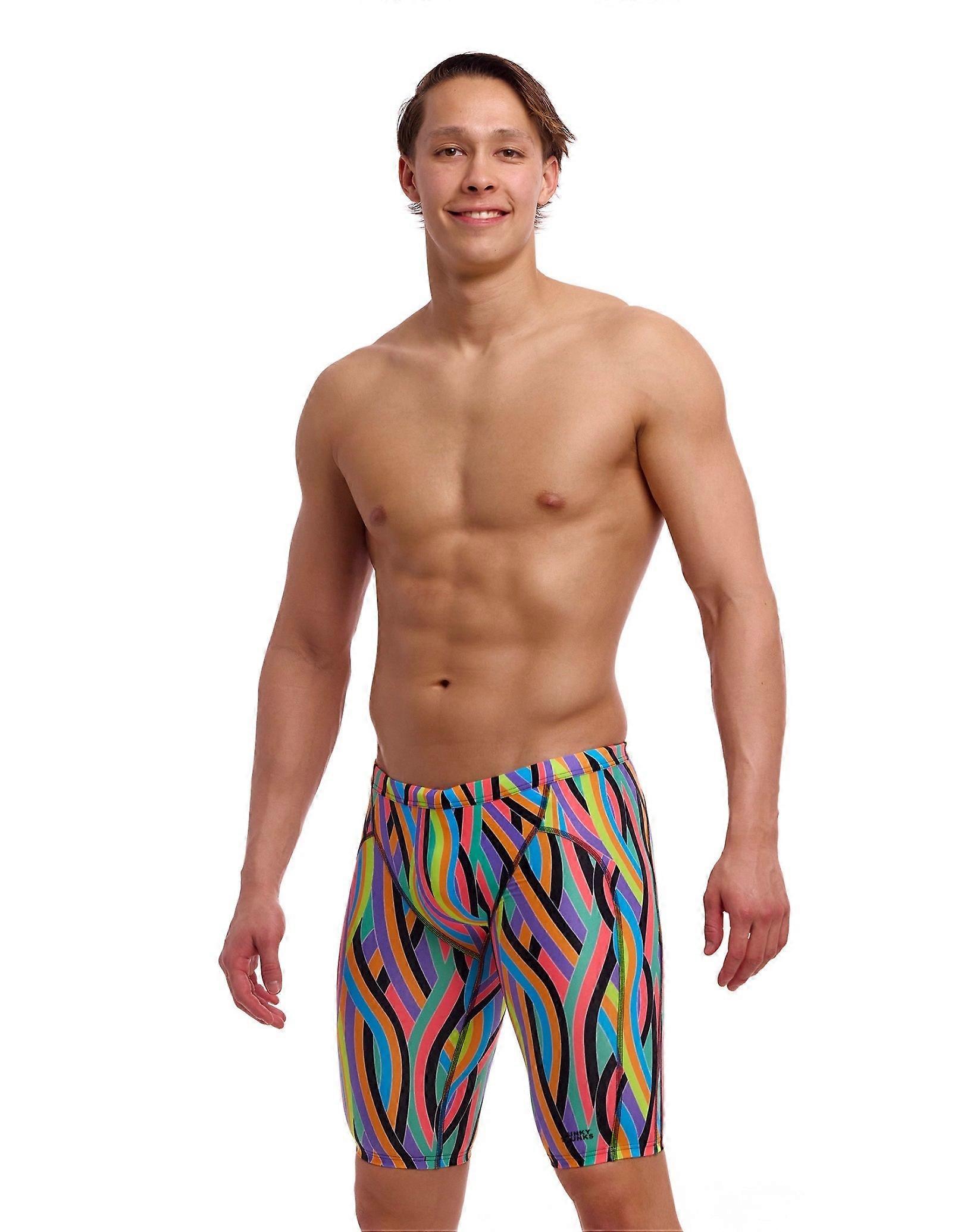Funky Trunks Curl Curl Swim Training Zwemjammer - Multi