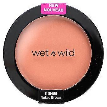 wet n wild, Color Icon, Blush, 1115485 Naked Brown, 0.21 oz (6 g), 6-Pack