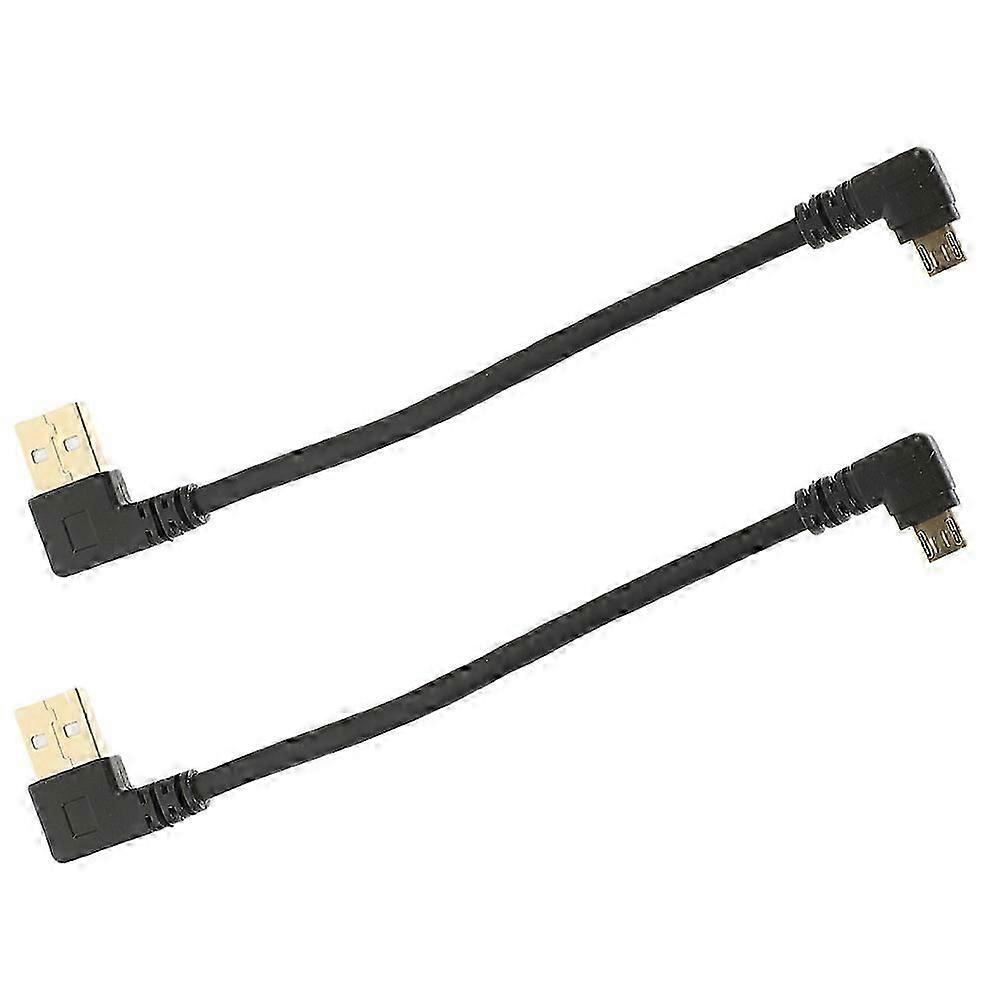 2pcs USB to Micro USB Cable Practical Versatile Adapter for Charging and Data Transfer Lightweight