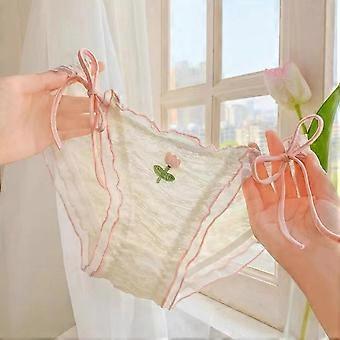 High Cut Lace Underwear for Women - Sheer Mesh Sexy Lingerie - New Style Daily Wear