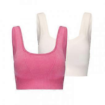 Slazenger Womens/Ladies Square Buckle Sports Bra (Pack of 2)