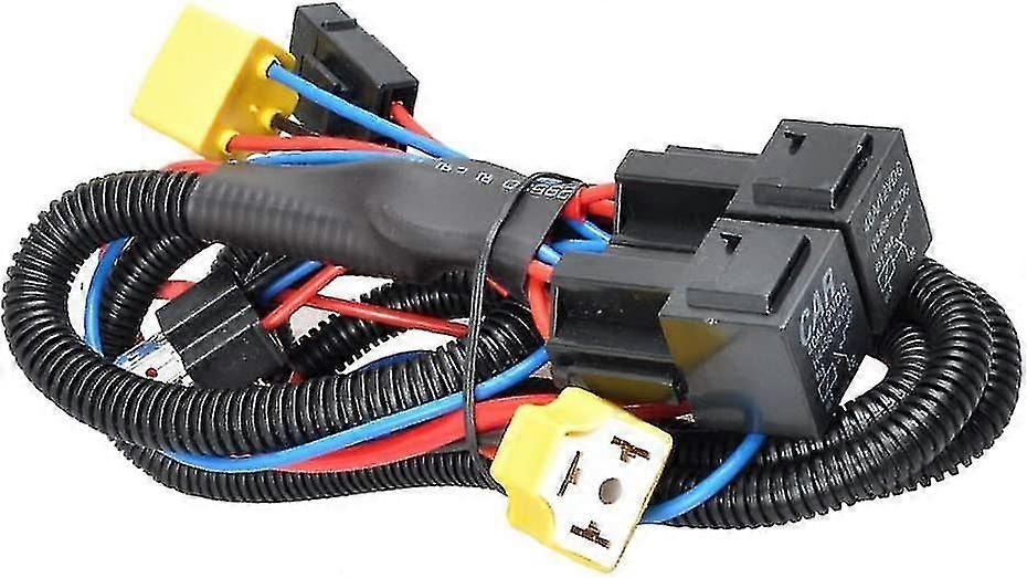 H4 Halogen Kabelbaum Auto Scheinwerfer Led Licht Helligkeit Booster Kabelbaum Kit