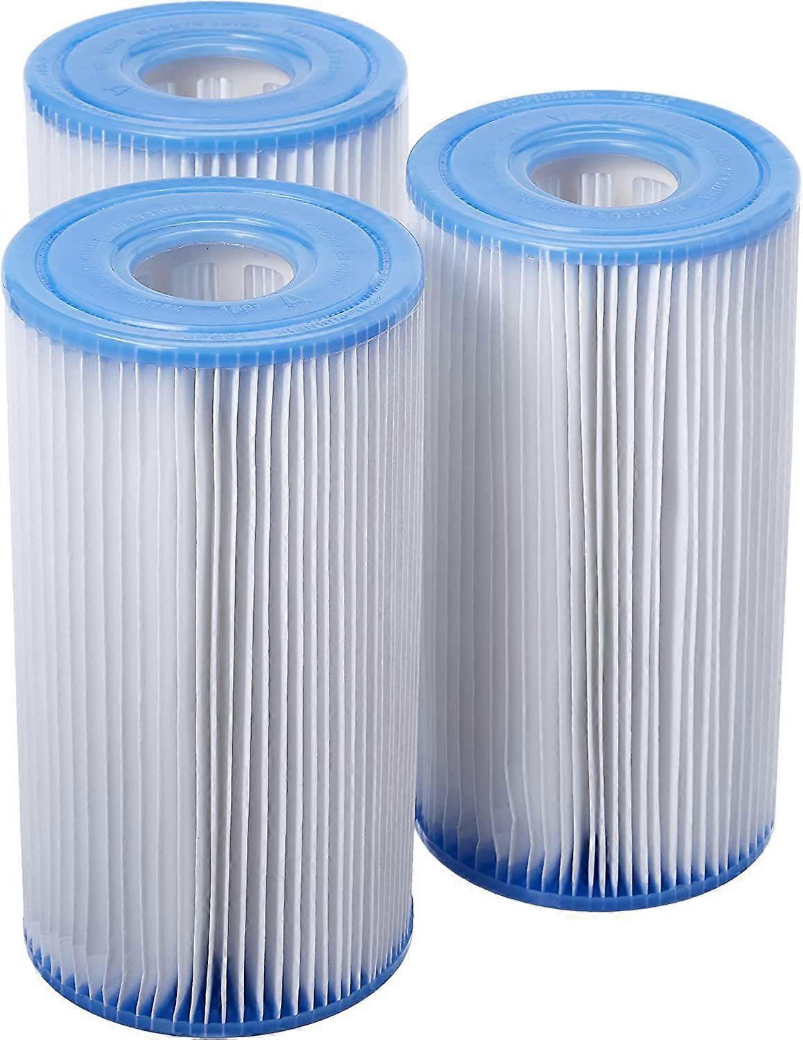 Schwimmbad-Pool-Filterpumpenpatrone Packung mit 3 Kartuschen