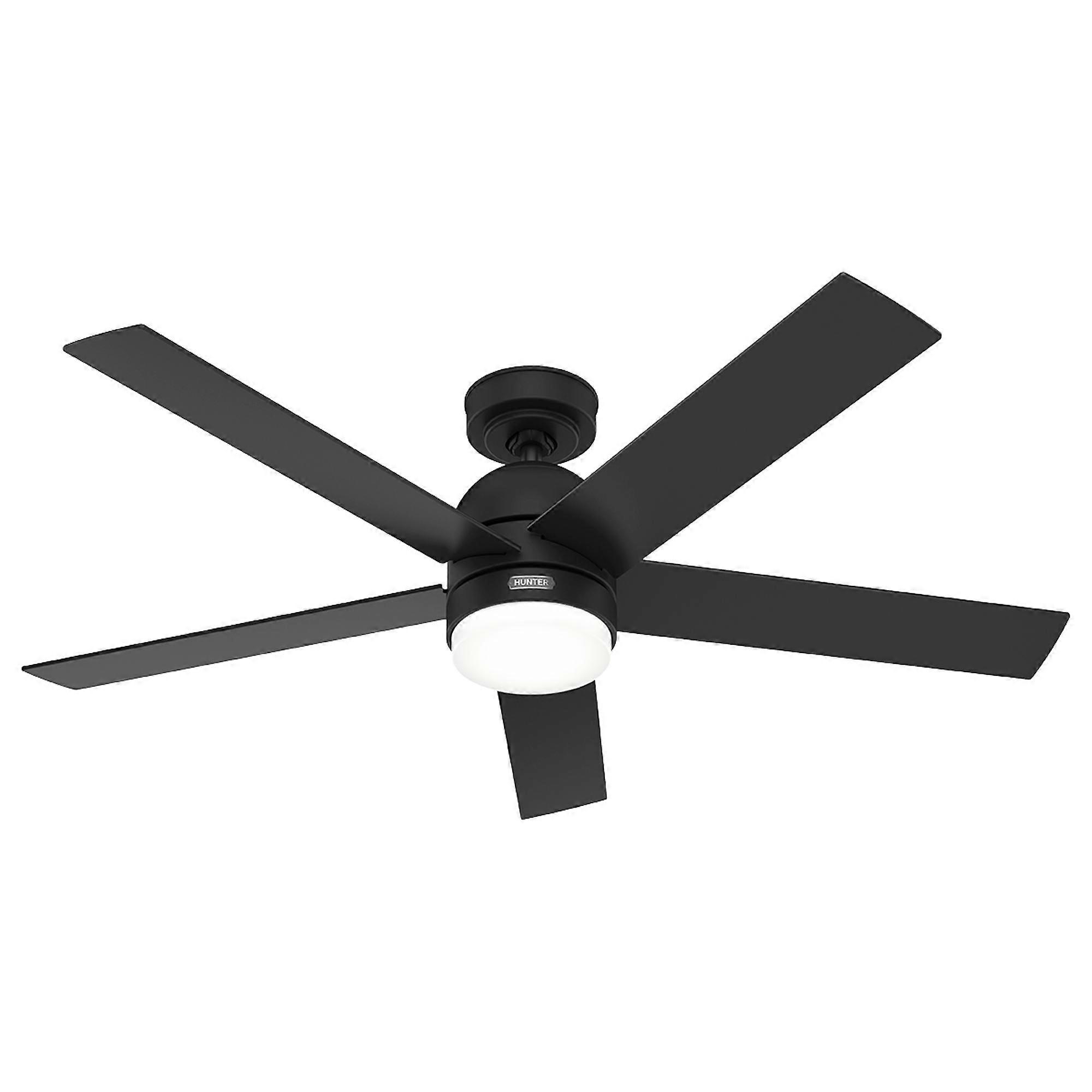 Ceiling fan Giannis Black with LED & remote control