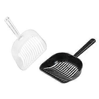 Cat Litter Cleaning Scoops | Portable Pet Waste Tools | 2Pcs Durable ABS