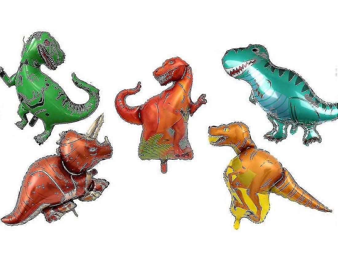 Dinosaure Ballons Réutilisables Ensemble De 5 Pcs