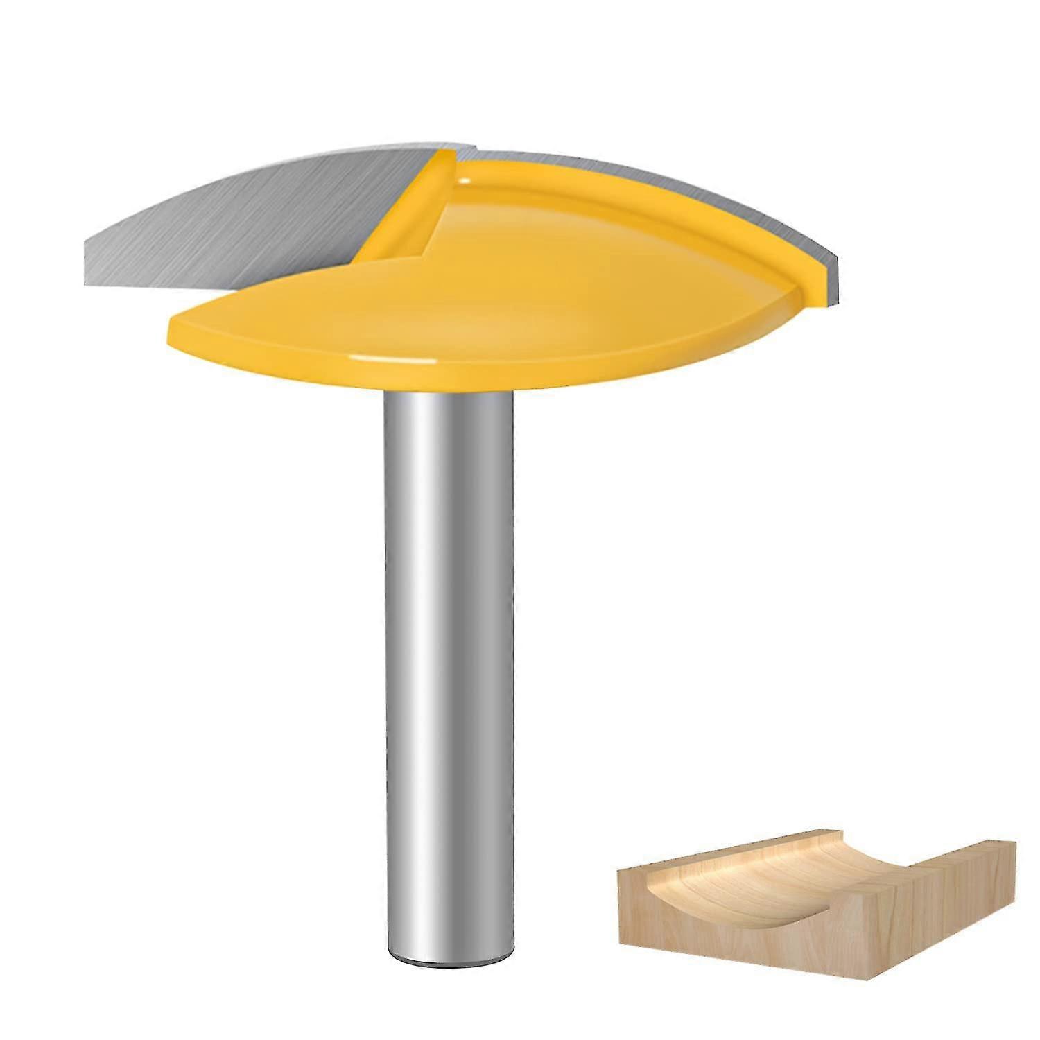 Shank Router Bit, Hard Metal Router Bit, compatible with Solid Wood and MDF