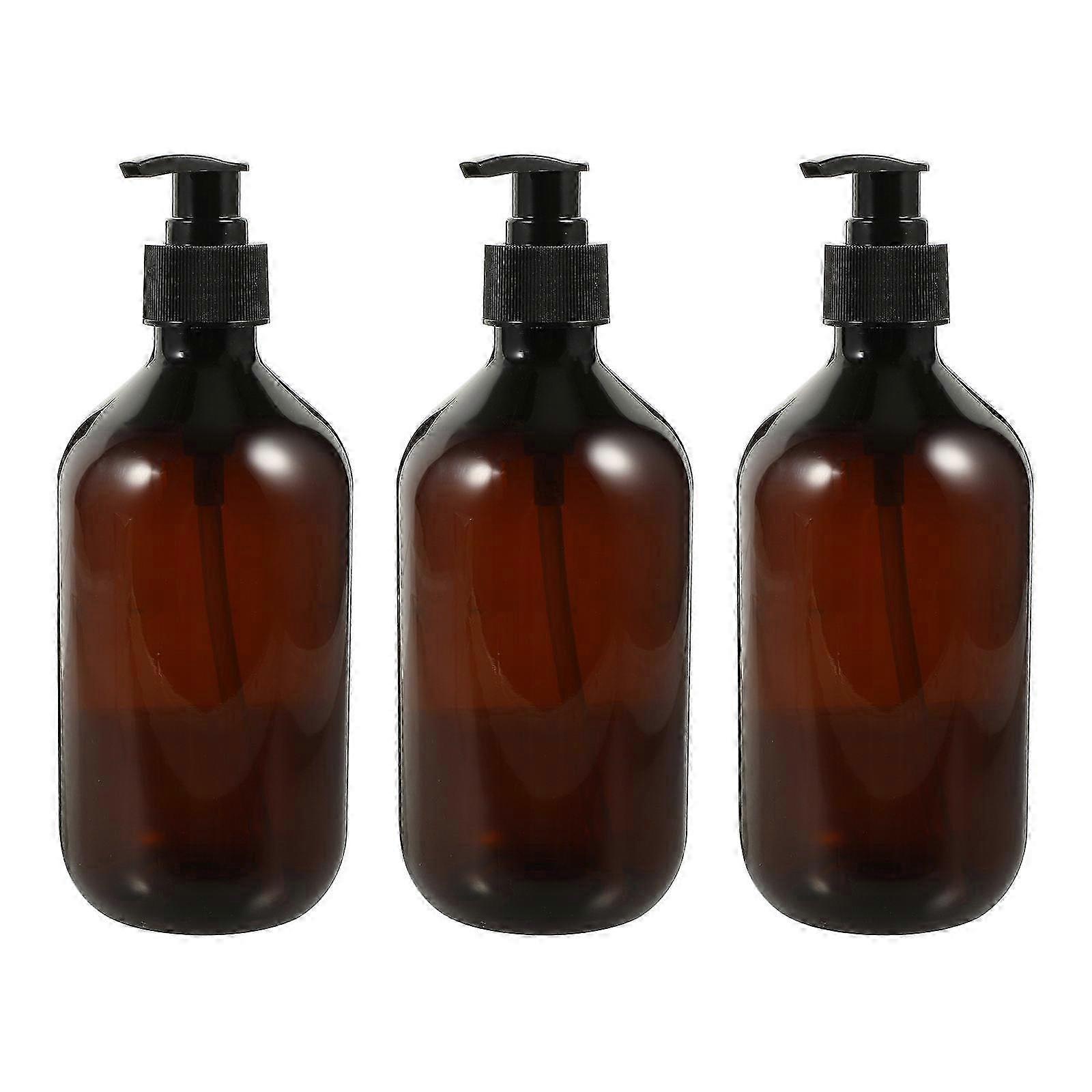 Lotion Pump Dispenser Press Type Bottle compatible with Hand 3Pcs Set