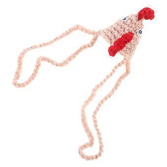 Cache-nez en crochet pour l'hiver, joli couvre-nez en forme d'oiseau pour les activités extérieures par temps froid, accessoires de ski, marron clair