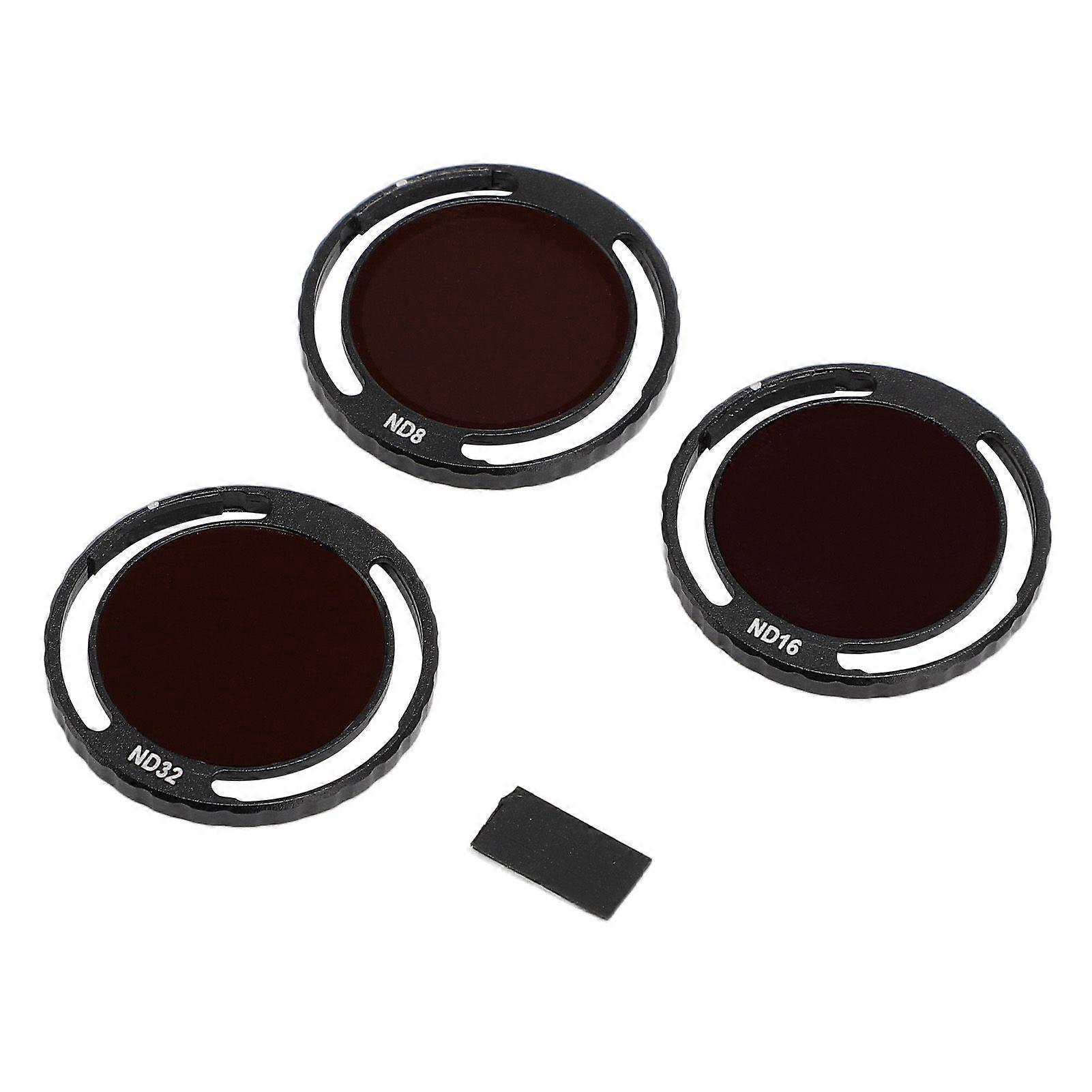 Drone Camera Filter ND8 ND16 ND32 Multi Coated Quick Release Drone Neutral Density Filter Set Compatible With Avata 2