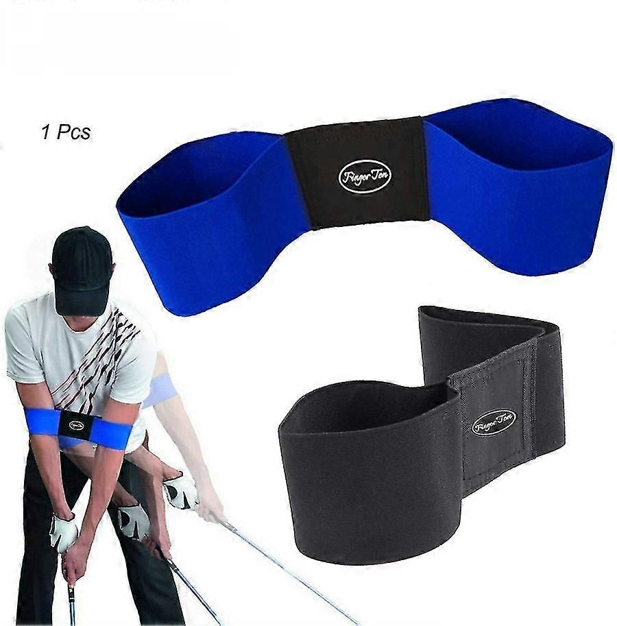 Professioneller elastischer Golf Swing Trainer Schwarz