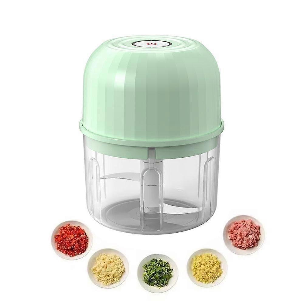 Mini Food Chopper Sharp Blades Uniform Mincing Efficient Garlic Press