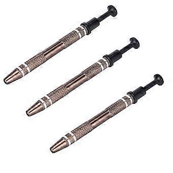 3 Pcs Manicure Pickup Tool with Precision Claw Grip for Nail Art Jewelry and Small Parts