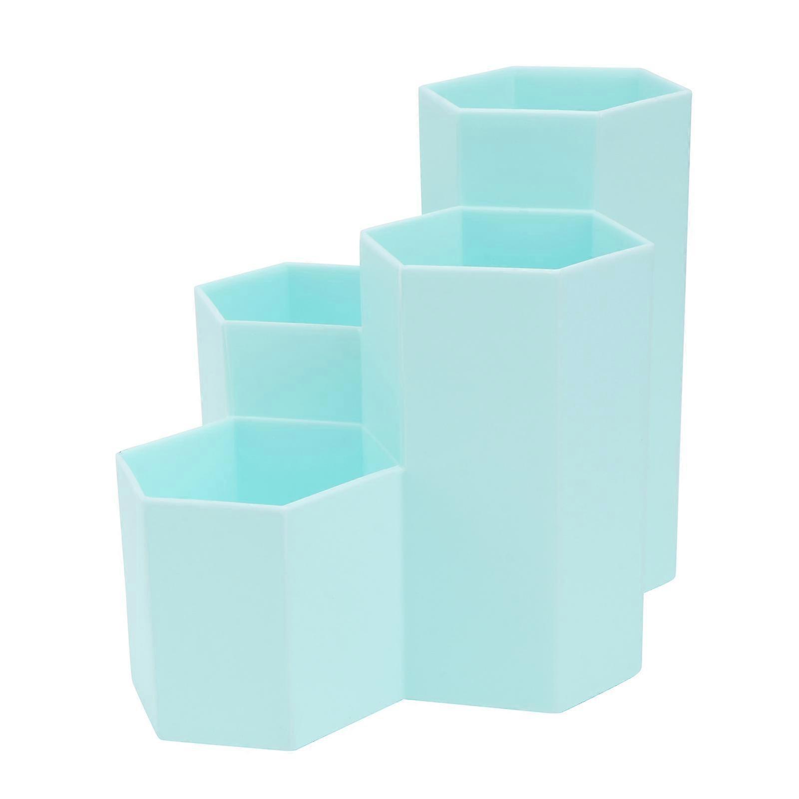 Multipurpose Hexagonal Pen Holder Desktop Organizer for Storage 1Pcs