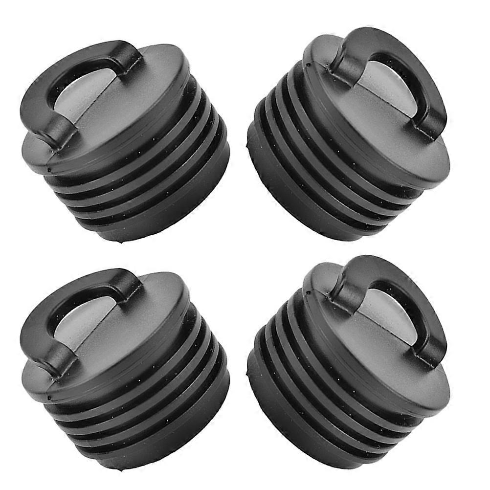4pcs Drain Creative Plug Boat Drain Plug Deck Drain Plug Replacement Plug for Boat