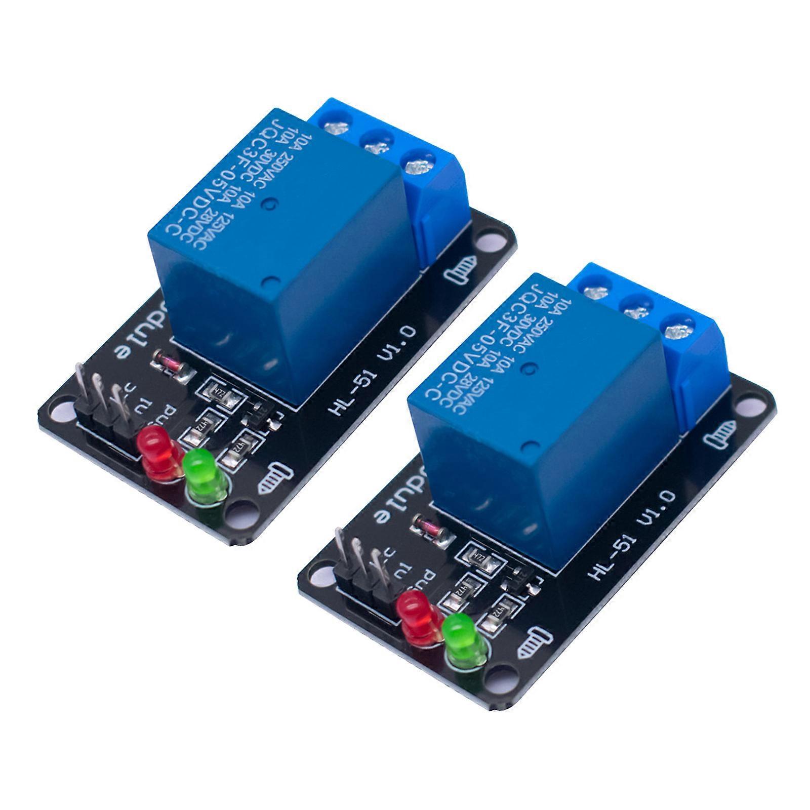Load Control Board 1 Channel Low Level Input, Screw Clamp Output and Status Lights for Controller Project Wiring Work Multicolor
