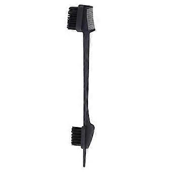 Double Sided Edge Control Hair Comb Styling Eyebrow Combing Makeup Accessories