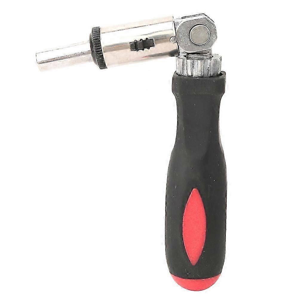 180 Angles Adjustable Ratchet Screwdriver Multi Function Steel