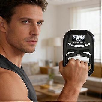 Grip Power Tester featuring Tension Sensor, Digital Dynamometer 0-180kg Exercise Gray