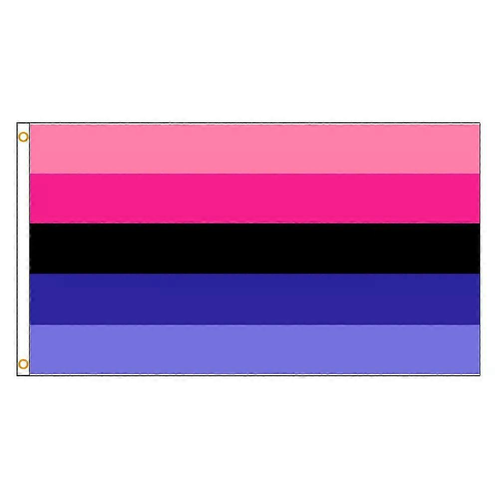 pride rainbow omnisexual flag 90*150cm