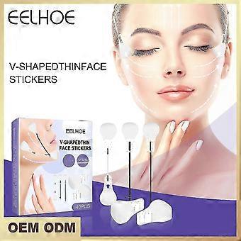 New 2023   Invisible Face Lift Sticker V-shape Breathable Waterproof Double Chin Patch Neck Eye Lifting Tapes Wrinkle Saggy Tig