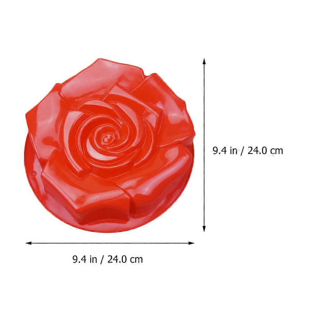 Silicone Rose Cake Mold for DIY Creative Baking Use