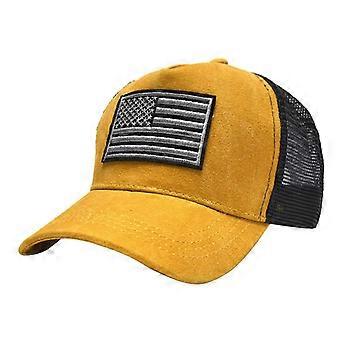 SZTXJ Miesten hattu kesäinen rento brodeerattu ankan kielen hattu puuvilla aurinkovoidetta aurinkohattu ulkoilu vaellus baseball lippis (tyyli 5)