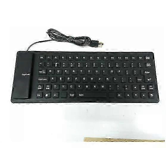 Silent Foldable Keyboard Waterproof Silicone