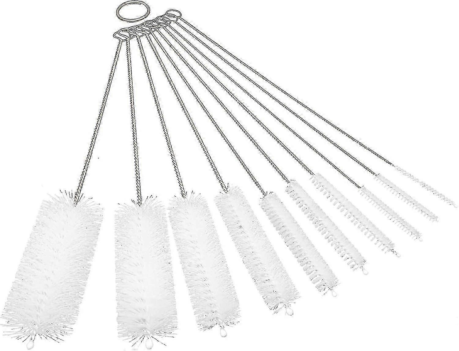 10 Pieces Drinking Straw Cleaning Brush