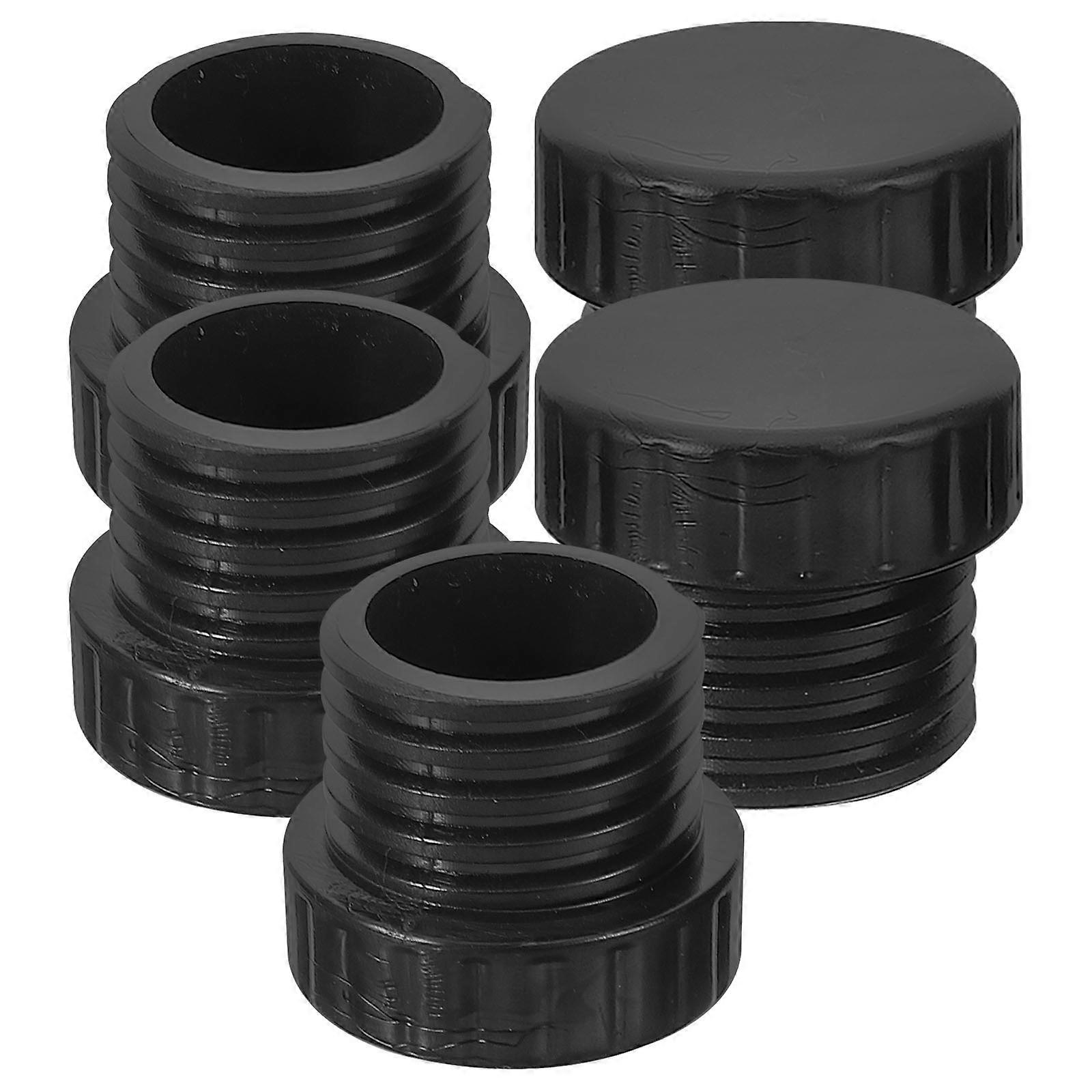 Light Socket Safety Cap Plug for Socket 25Pcs Black Plastic Protective Caps