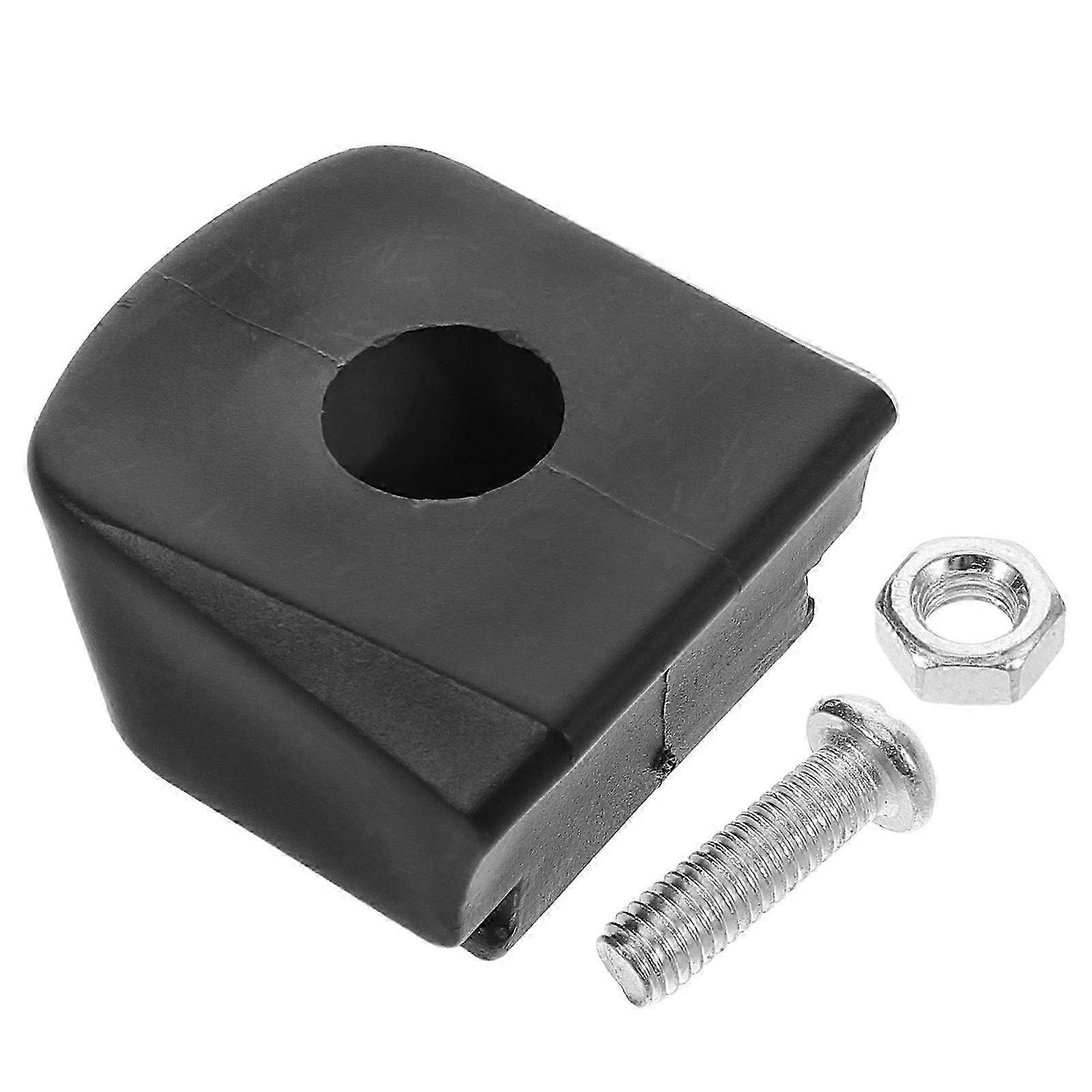 Roller Skate Toe Stoppers Black Replacement Blocks 2Sets for Safety
