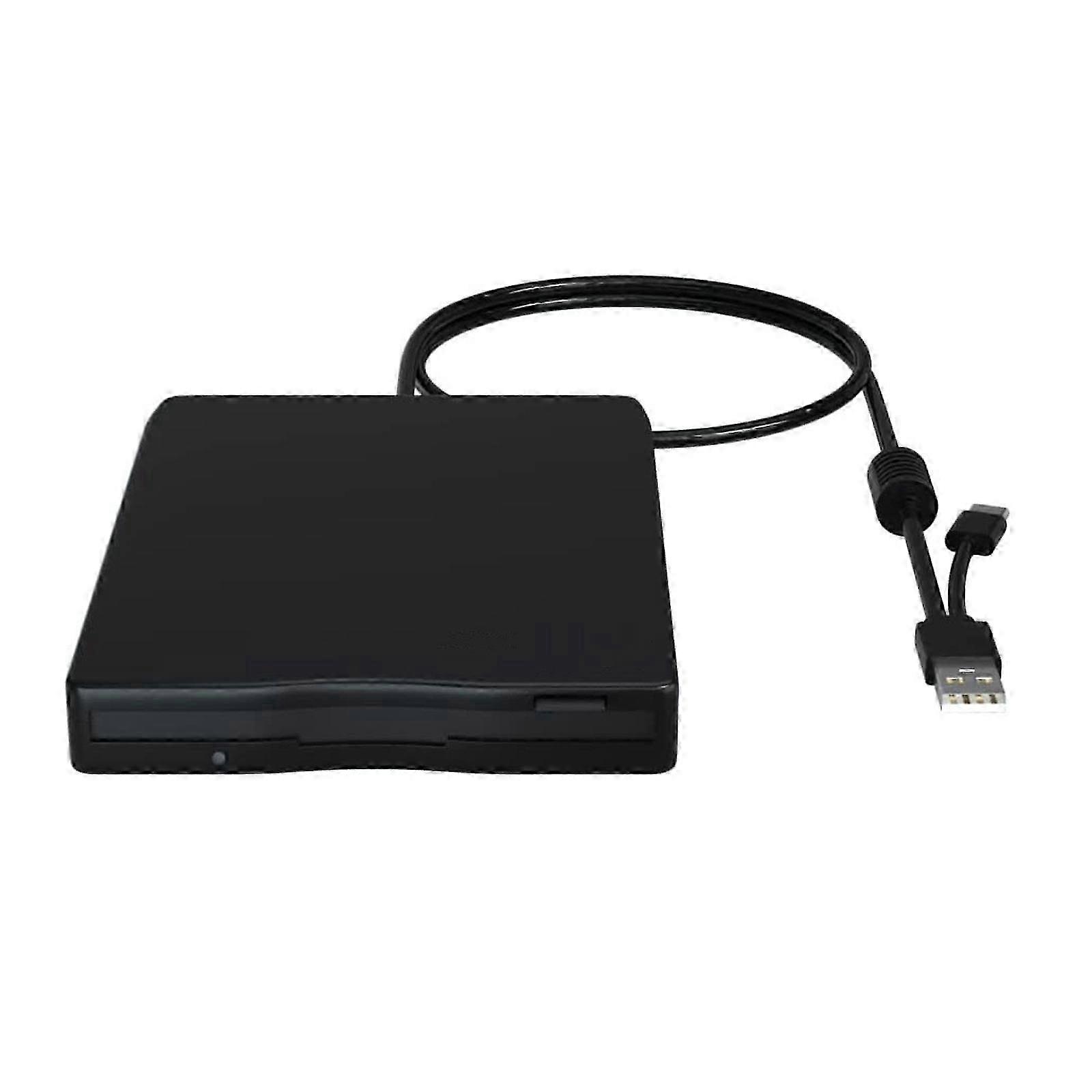 Double Interface USB Floppy Disk Drive for Historical Data Retrieval on Win and Systems Multicolor