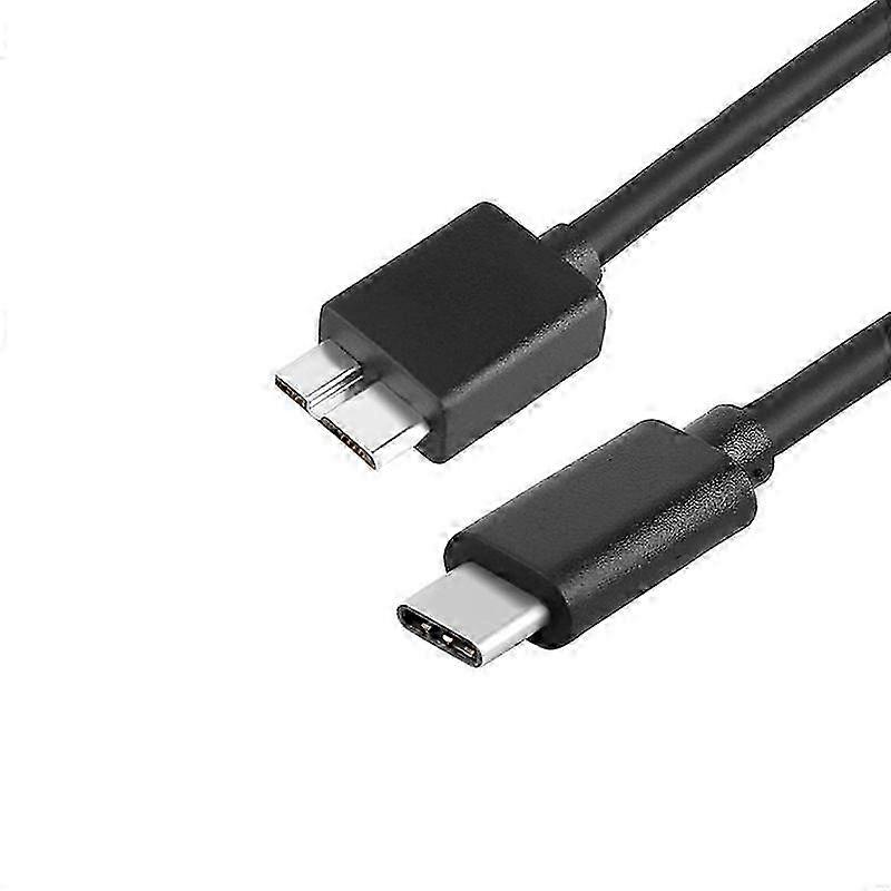 0.35m Type-C to Micro 3.0 Data Cable for MacBook and Hard Disk, 2 Pack