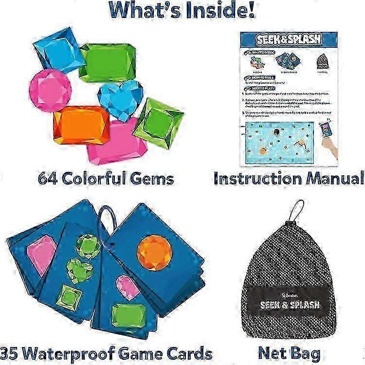 Waterproof Dive & Find Gem Game