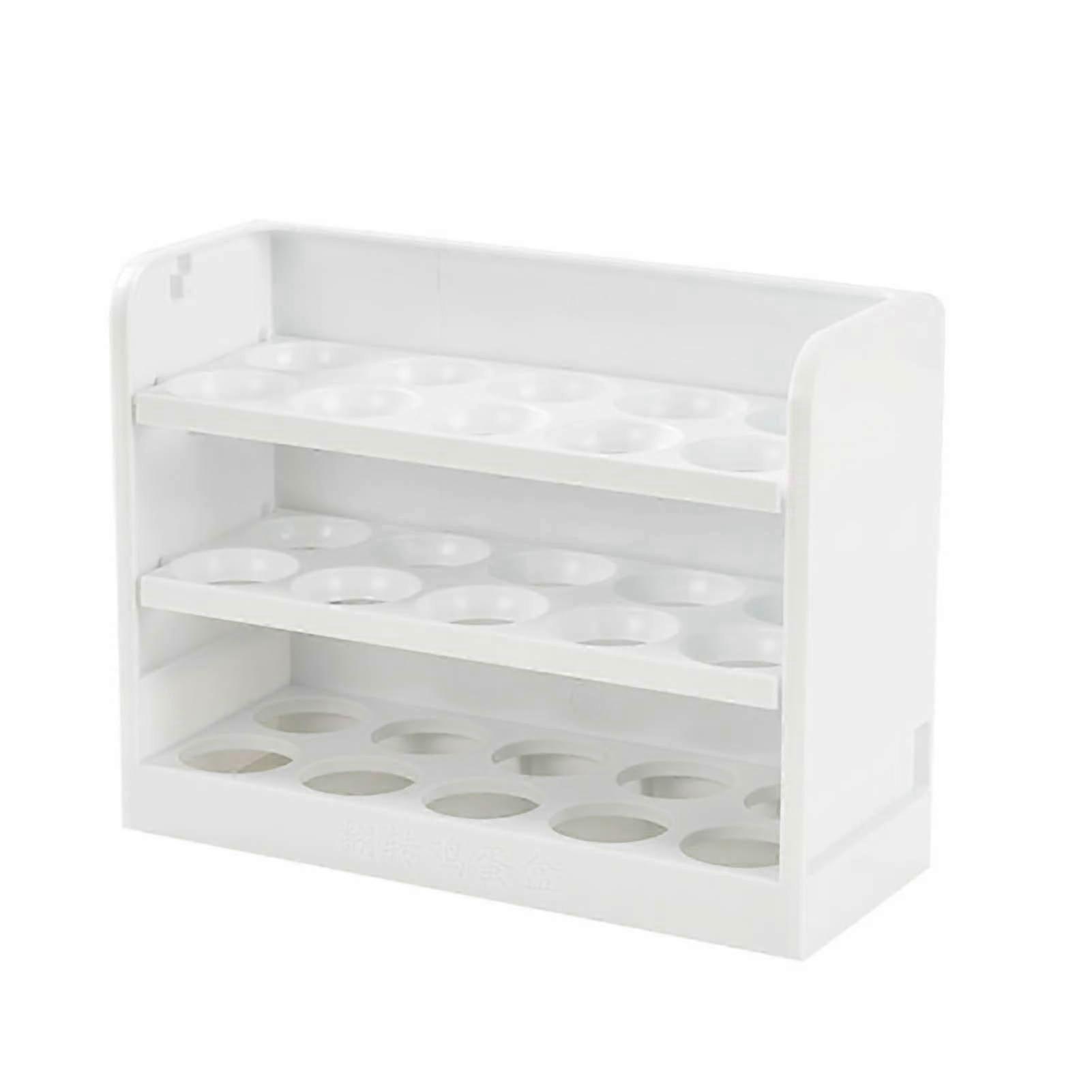 3 Layer Kitchen Egg Rack Refrigerator Egg Storage Container Household Use