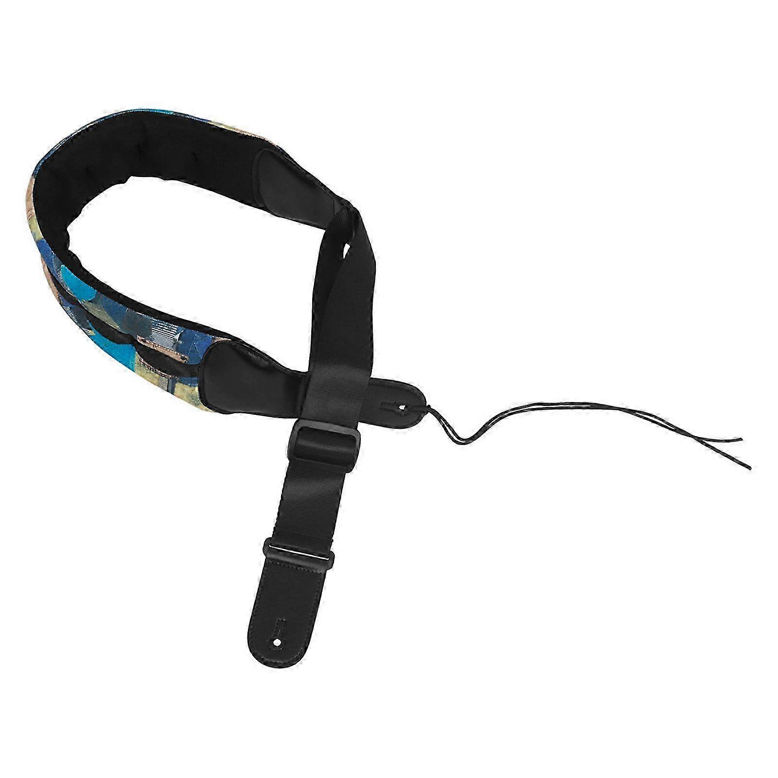 Soft Cotton PU Leather Adjustable Strap