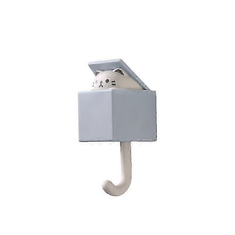 Cute ABS Cat Hook Non-Drill
