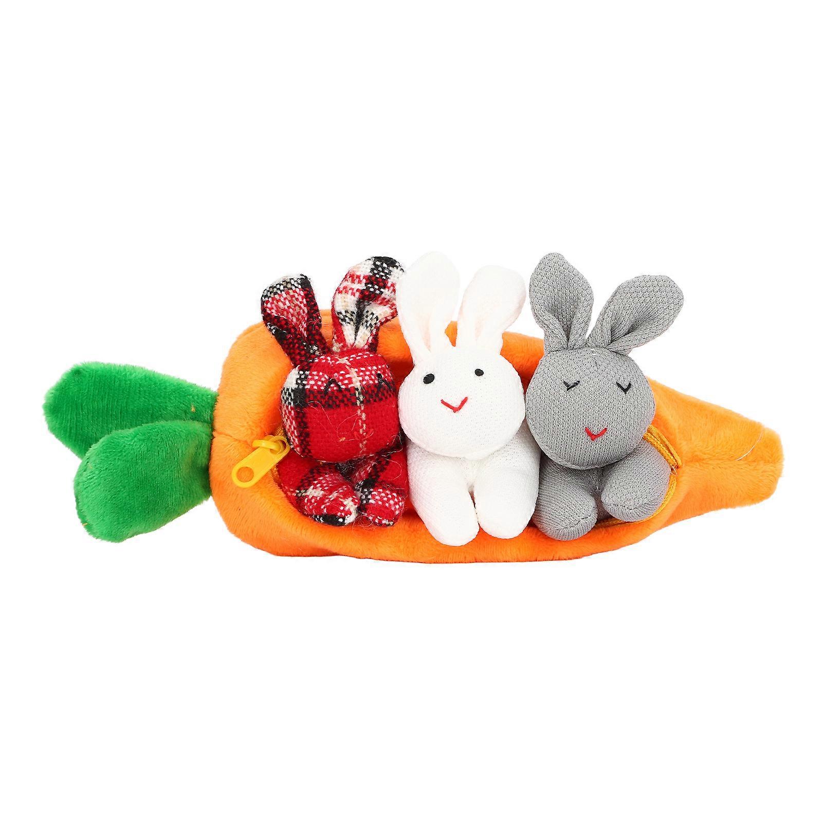 Charming Squeaky Interactive Plush Dog Toy For Hide And Seek