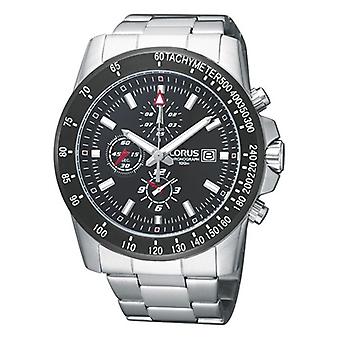Lorus horloges Quartz analoge man horloge met RF837DX9 roestvrijstalen armband