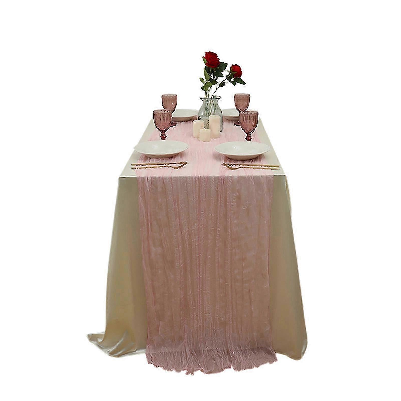 Polyester Table Runner Sheer Elegant