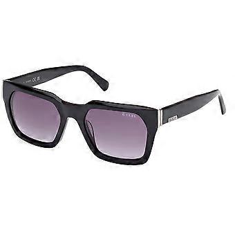 Guess GU00172 01B Full Rim Shiny Black Men Square Sunglasses UV3 Original