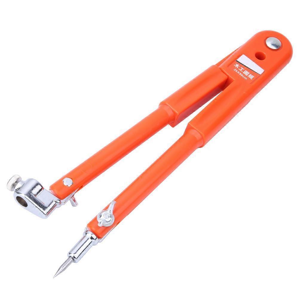 Woodworking Compass Multi Function Circle Drawing Accessory Industrial Circle Gauge(25x90cm )