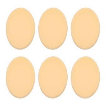 6pcs Makeup Sponges Oval Facial Sponge Dual Use Foundation Makeup Sponges-SSZFV
