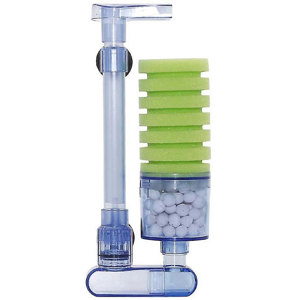 Aquarium Filter,Ultra Quiet Aquarium Biochemical Sponge Filter Fish Tank Air Pump Fry Aquarium Fish