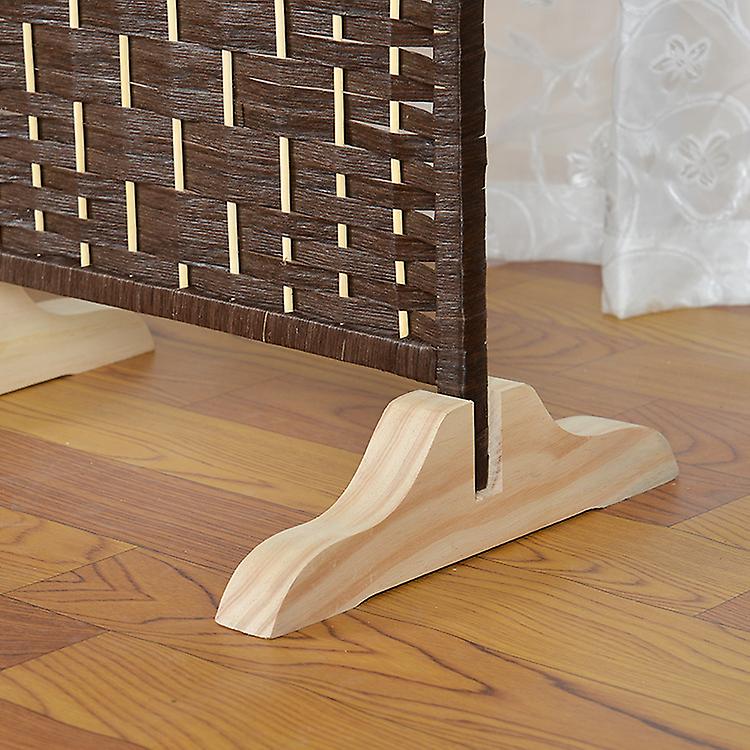 Supporto pieghevole in legno divisorio per hotel, casa e ufficio, 4pcs
