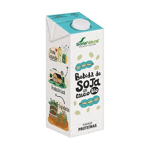 Organic soy milk with calcium pack 6 units of 1L