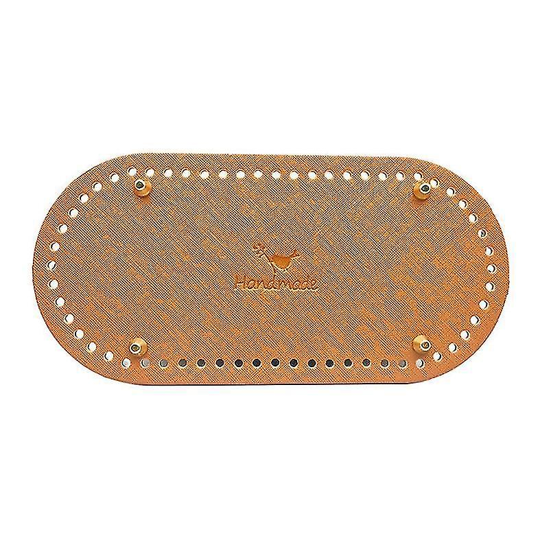 Brown Leather Bag Bottom Base cushion Pad For Making Diy Shoulder H bag