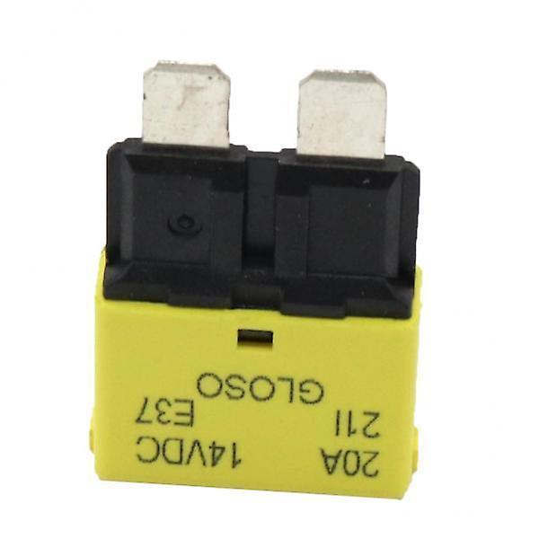 3xBlade Fuse Circuit Breaker Automatic Reset Marine (Low Profile) 20A